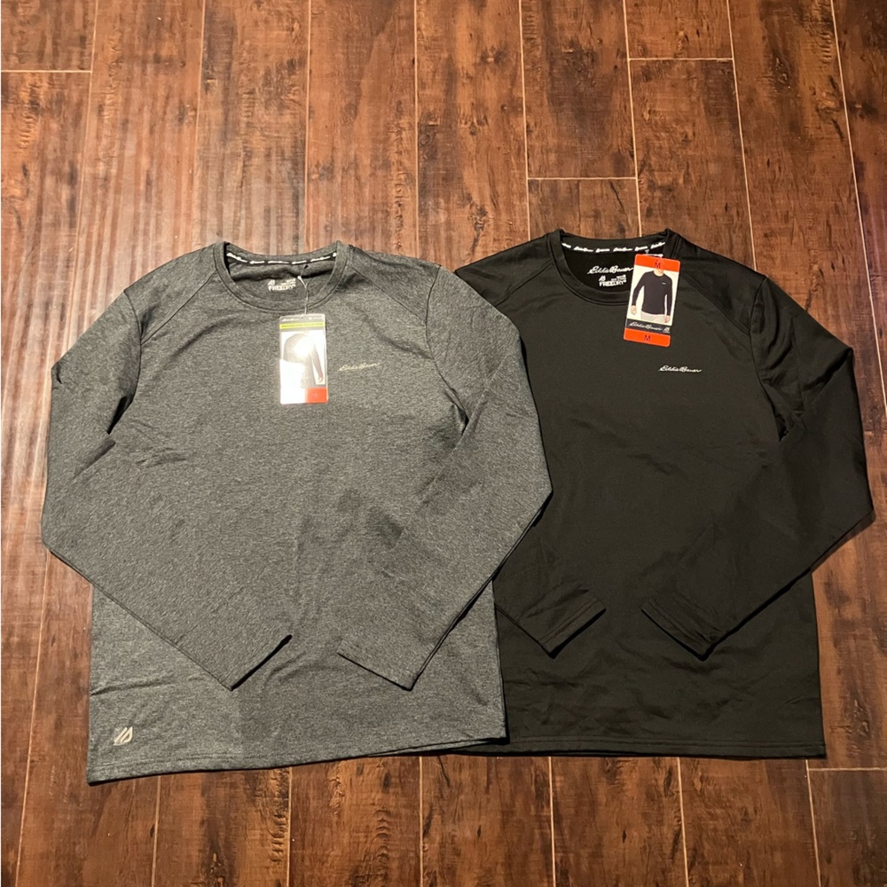 * NEW * Eddie Bauer Men’s Long Sleeve Active Tee - M